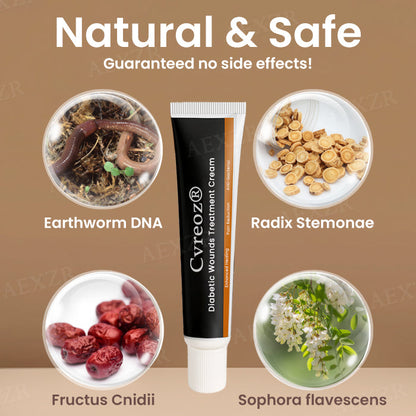 Cvreoz® Diabetic Wounds - ✅ 𝕤𝕒𝕧𝕖 𝕦𝕡 𝕥𝕠 𝟟𝟘% - Treatment Cream